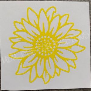 🌻🌻 Sunflower Vinyl Decal Sticker 🌻🌻